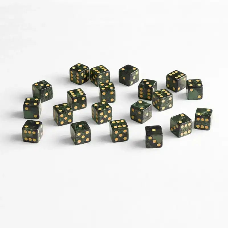Q Workshop Würfel Set Full Pack D6 Grün (20)