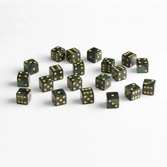 Q Workshop Würfel Set Full Pack D6 Grün (20)