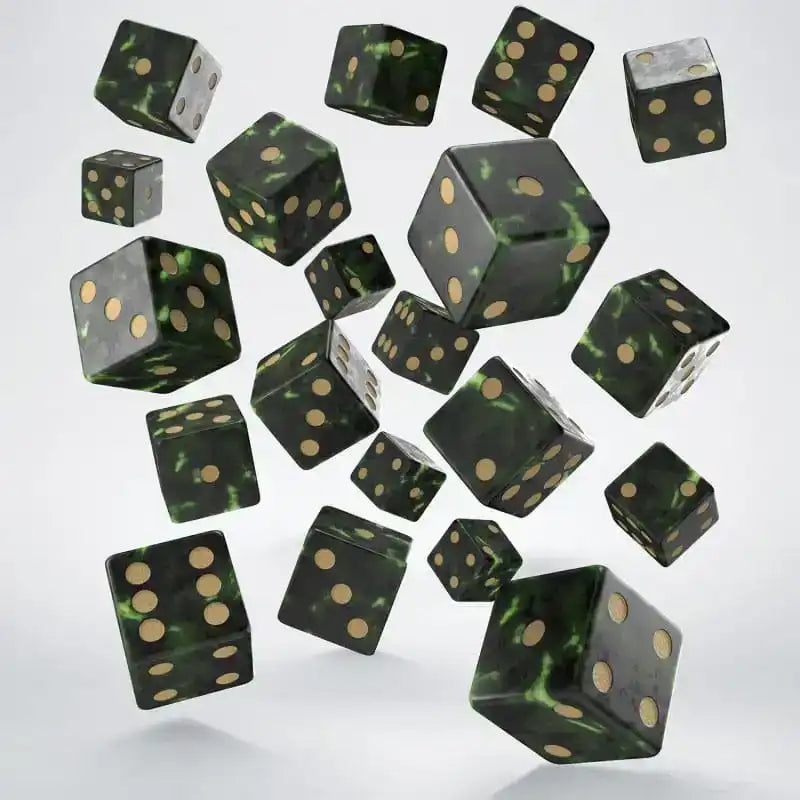 Q Workshop Würfel Set Full Pack D6 Grün (20)