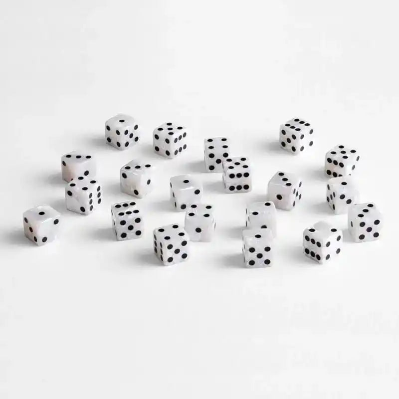 Q Workshop Würfel Set Full Pack D6 Pearl (20)