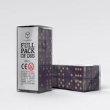 Q Workshop Würfel Set Full Pack D6 Shimmering Purple (20)
