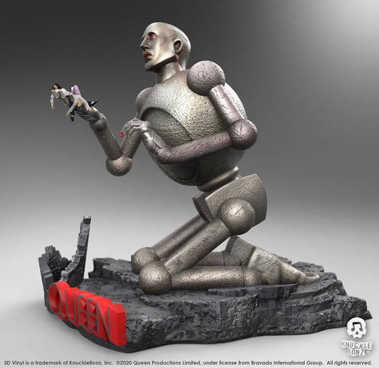 Queen 3D Vinyl Statue Queen Robot (News of the World) 20 x 21 x 24 cm - Smalltinytoystore