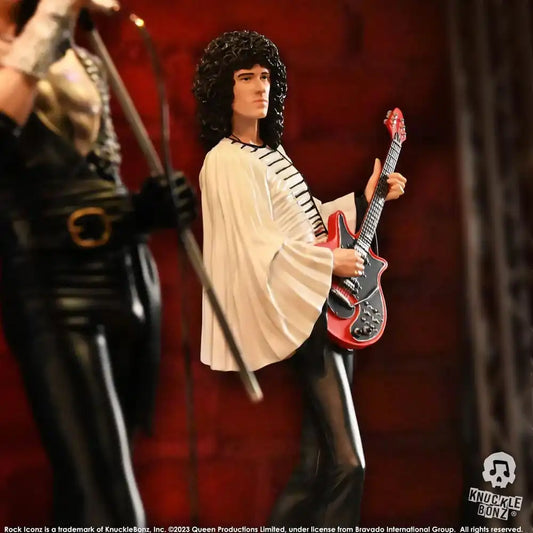 Queen Rock Iconz Statue Brian May II (Sheer Heart Attack Era) 23 cm - Smalltinytoystore