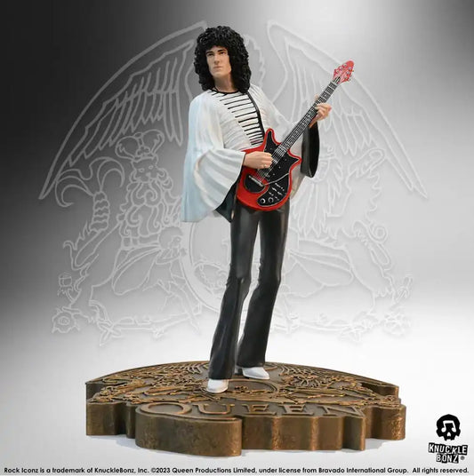 Queen Rock Iconz Statue Brian May II (Sheer Heart Attack Era) 23 cm - Smalltinytoystore