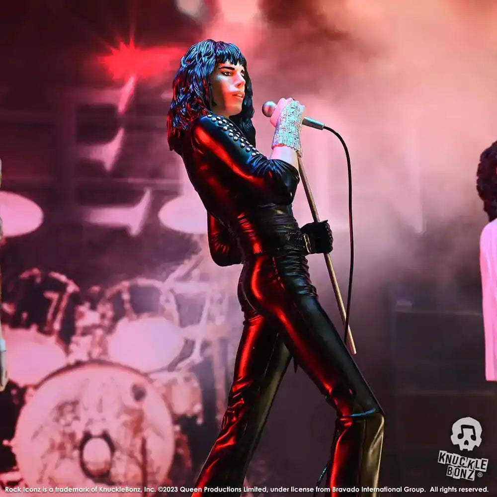 Queen Rock Iconz Statue Freddie Mercury II (Sheer Heart Attack Era) 23 cm - Smalltinytoystore