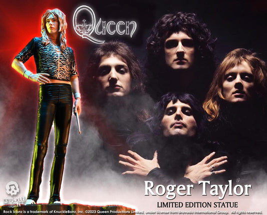 Queen Rock Iconz Statue Roger Taylor II (Sheer Heart Attack Era) 23 cm - Smalltinytoystore