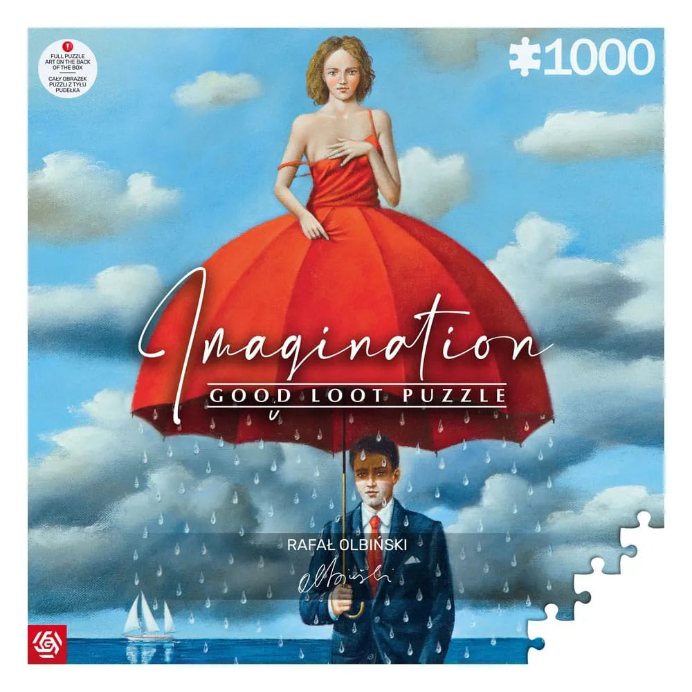 Rafal Olbinski Imagination Puzzle Defence Against Banality (1000 Teile) - Smalltinytoystore