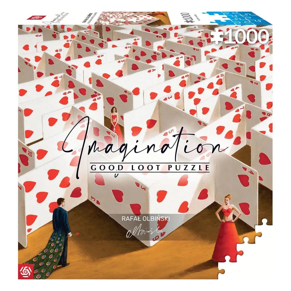 Rafal Olbinski Imagination Puzzle Excessive Meticulousness (1000 Teile) - Smalltinytoystore