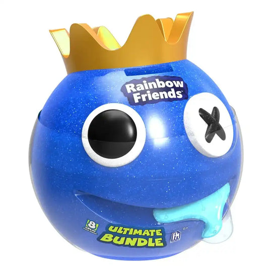 Rainbow Friends Head Bundle Blue Metallic - Smalltinytoystore