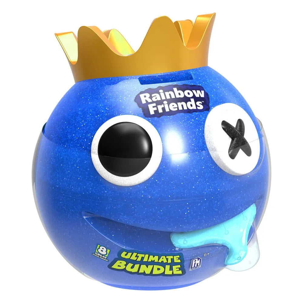 Rainbow Friends Head Bundle Blue Metallic - Smalltinytoystore