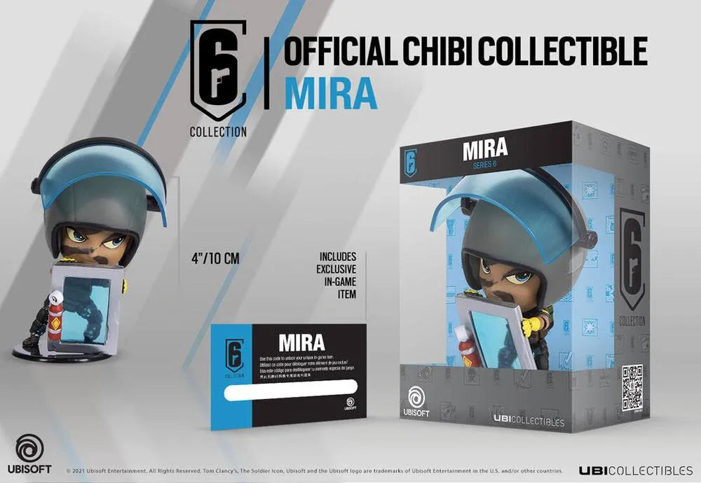 Rainbow Six Siege 6 Collection Chibi Figur Serie 6 Mira 10 cm - Smalltinytoystore