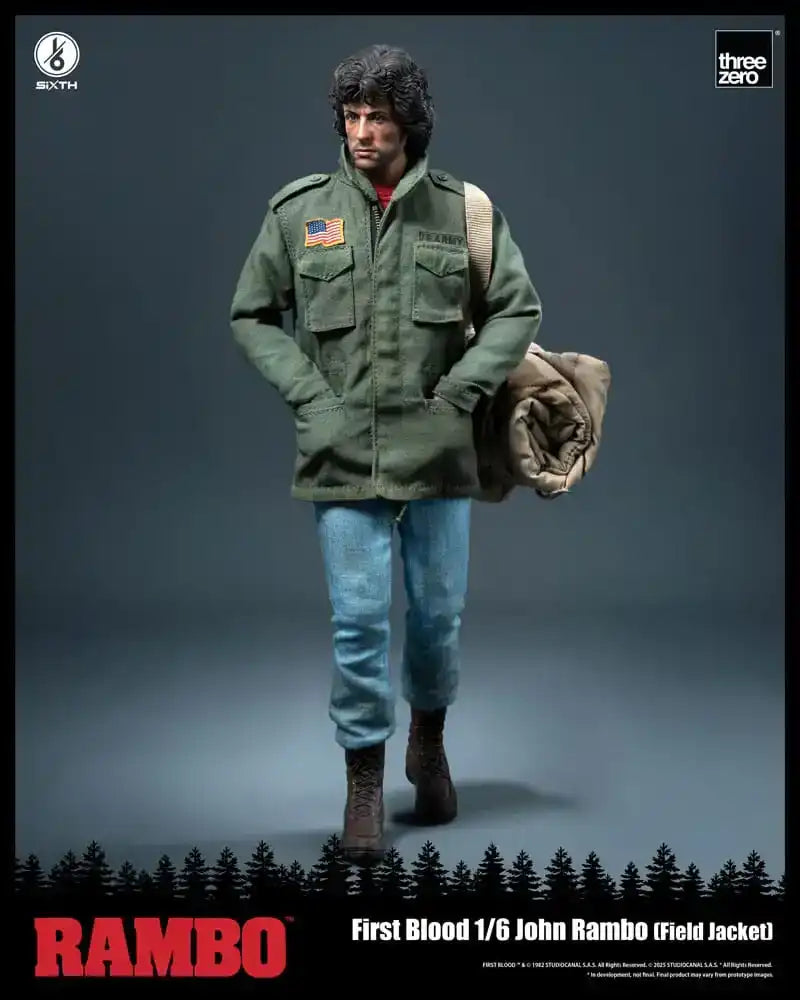 Rambo: First Blood Actionfigur 1/6 John Rambo (Field Jacket) 31 cm
