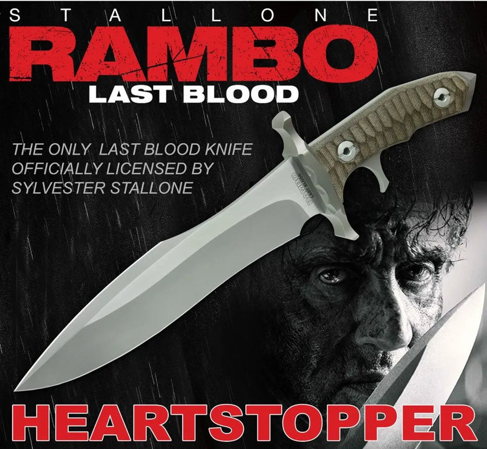 Rambo: Last Blood Replik 1/1 Heartstopper Messer 38 cm - Smalltinytoystore