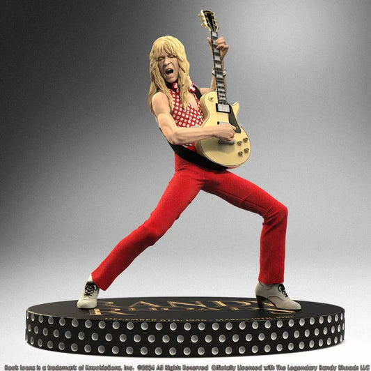 Randy Rhoads IV Rock Iconz Statue The Early Years Red Version 24 cm - Smalltinytoystore