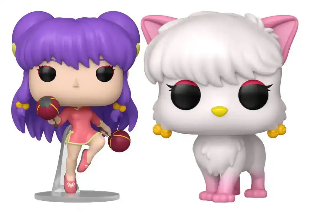 Ranma 1/2 POP! Animation Vinyl Figur Shampoo w/CH 9 cm Sortiment (6) - Smalltinytoystore