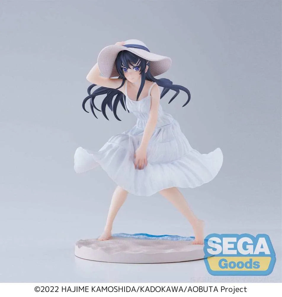 Rascal Does Not Dream of a Bunny Girl Senpai Luminasta PVC Statue Mai Sakurajima Summer Dress 17 cm - Smalltinytoystore