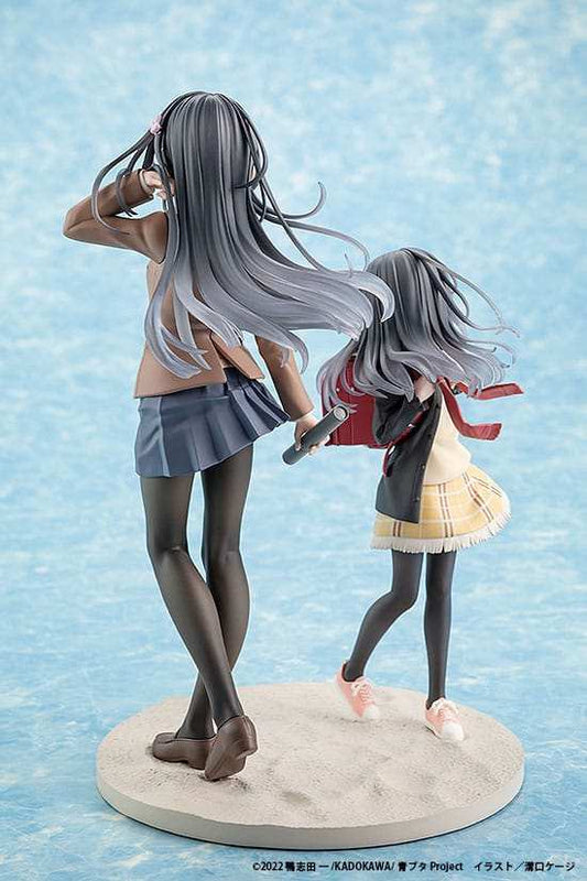 Rascal Does Not Dream of a Knapsack Kid PVC Statue Mai Sakurajima High School Graduation Ver. & Knapsack Kid 19 cm - Smalltinytoystore