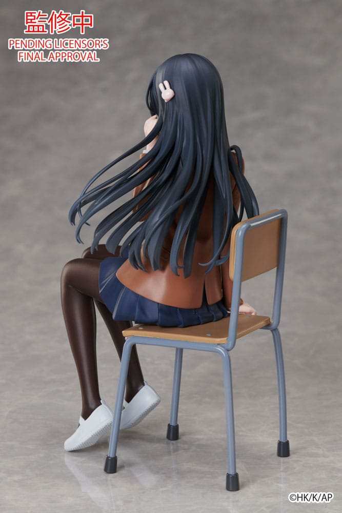 Rascal Does Not Dream of a Knapsack Kid Statue Mai Sakurajima Graduation Ver. 15 cm - Smalltinytoystore