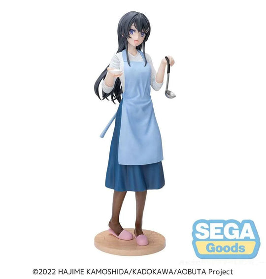 Rascal Does Not Dream of Bunny Girl Senpai Luminasta PVC Statue Mai Sakurajima Apron 14 cm - Smalltinytoystore