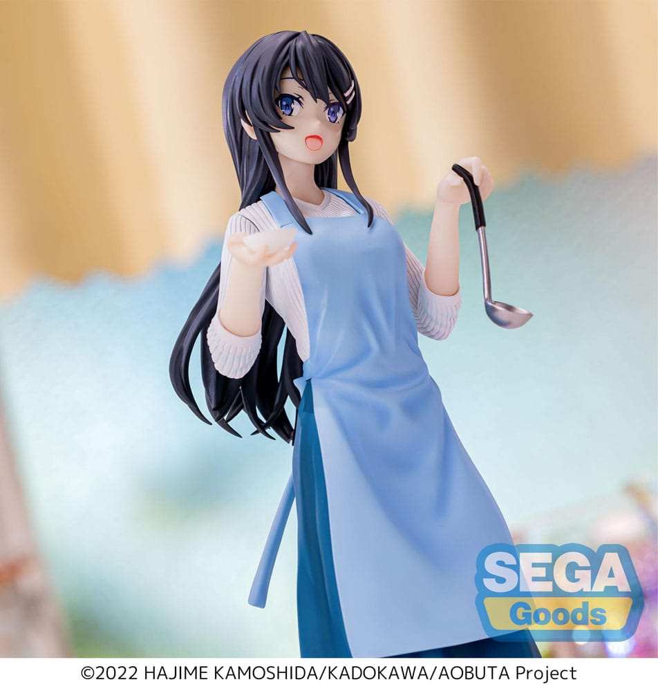 Rascal Does Not Dream of Bunny Girl Senpai Luminasta PVC Statue Mai Sakurajima Apron 14 cm - Smalltinytoystore