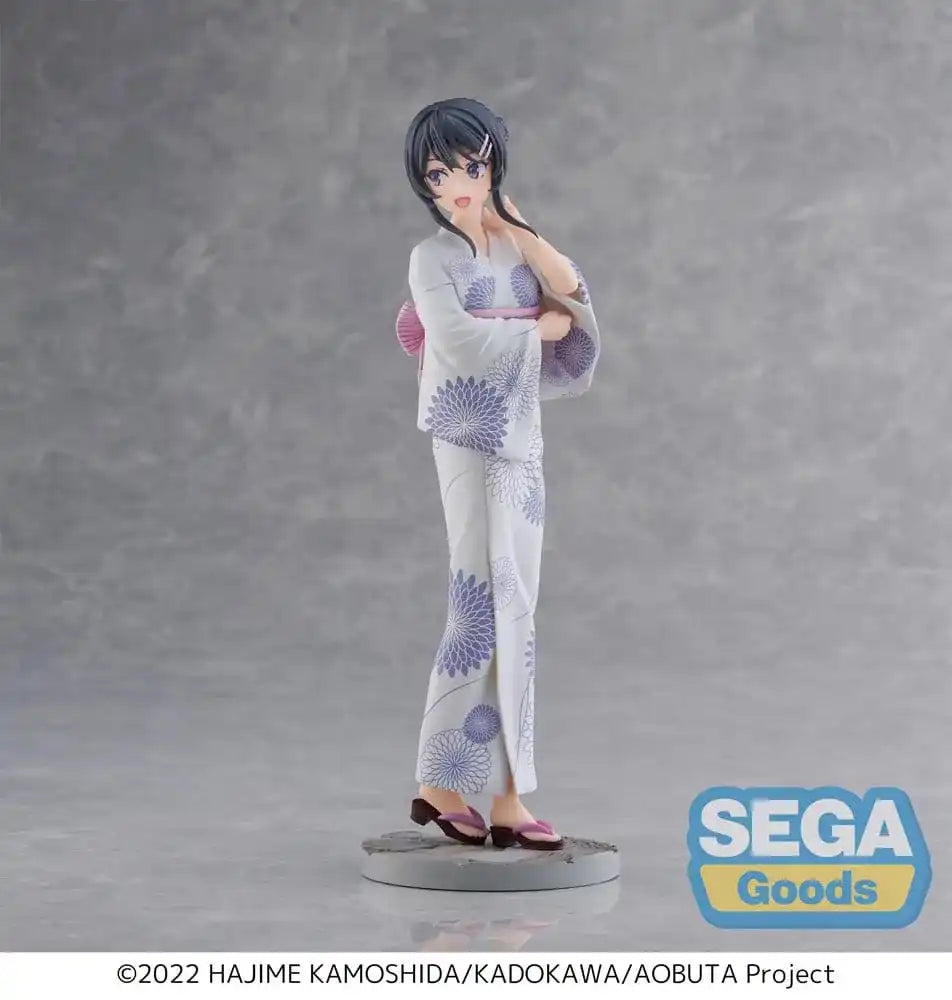 Rascal Does Not Dream of Bunny Girl Senpai Luminasta PVC Statue Mai Sakurajima Yukata 22 cm - Smalltinytoystore