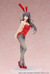 Rascal Does Not Dream of Bunny Girl Senpai Statue 1/7 Mai Sakurajima Red Bunny Girl Ver. 27 cm - Smalltinytoystore