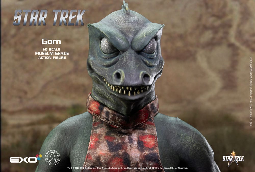 Raumschiff Enterprise Actionfigur 1/6 Gorn 31 cm - Smalltinytoystore