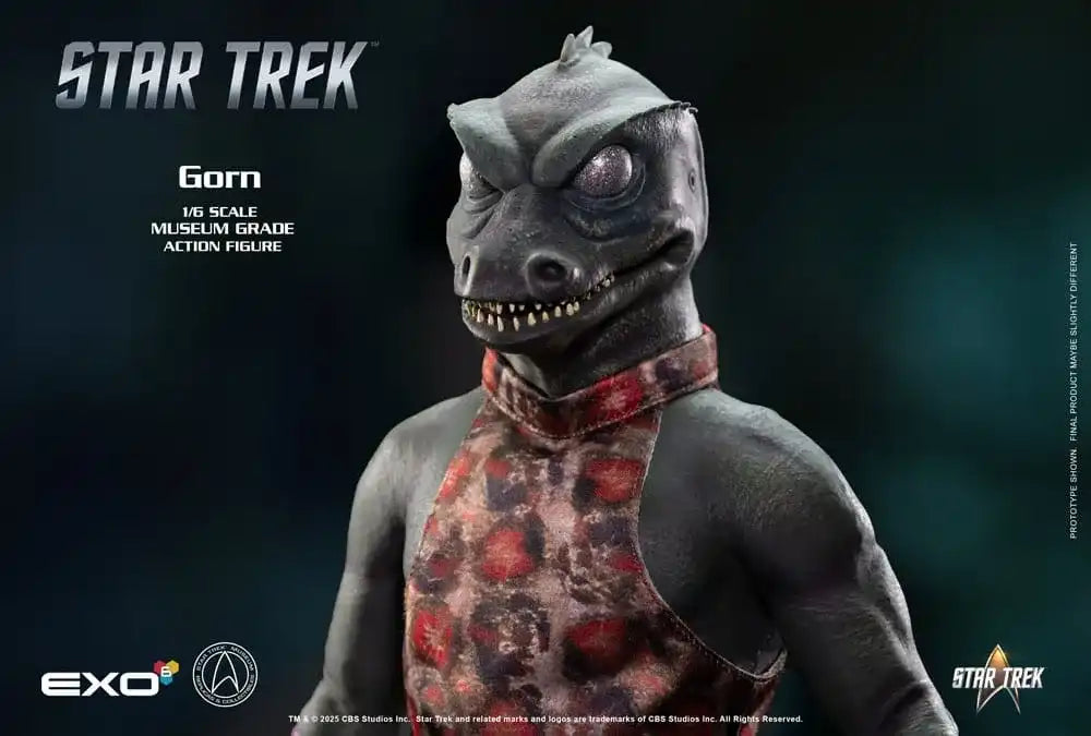 Raumschiff Enterprise Actionfigur 1/6 Gorn 31 cm - Smalltinytoystore