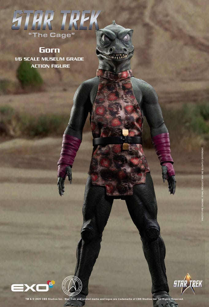 Raumschiff Enterprise Actionfigur 1/6 Gorn 31 cm - Smalltinytoystore