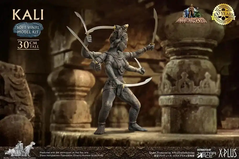 Ray Harryhausen Soft Vinyl Model Kit Kali 30 cm - Smalltinytoystore