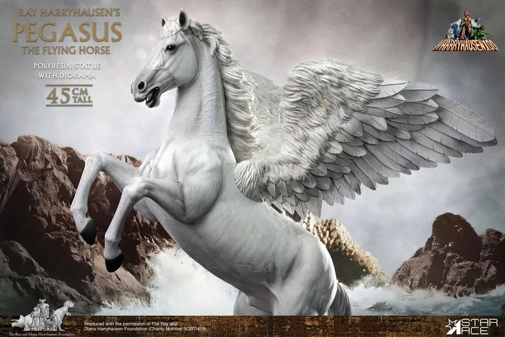 Ray Harryhausen Statue Pegasus: The Flying Horse 2.0 45 cm - Smalltinytoystore
