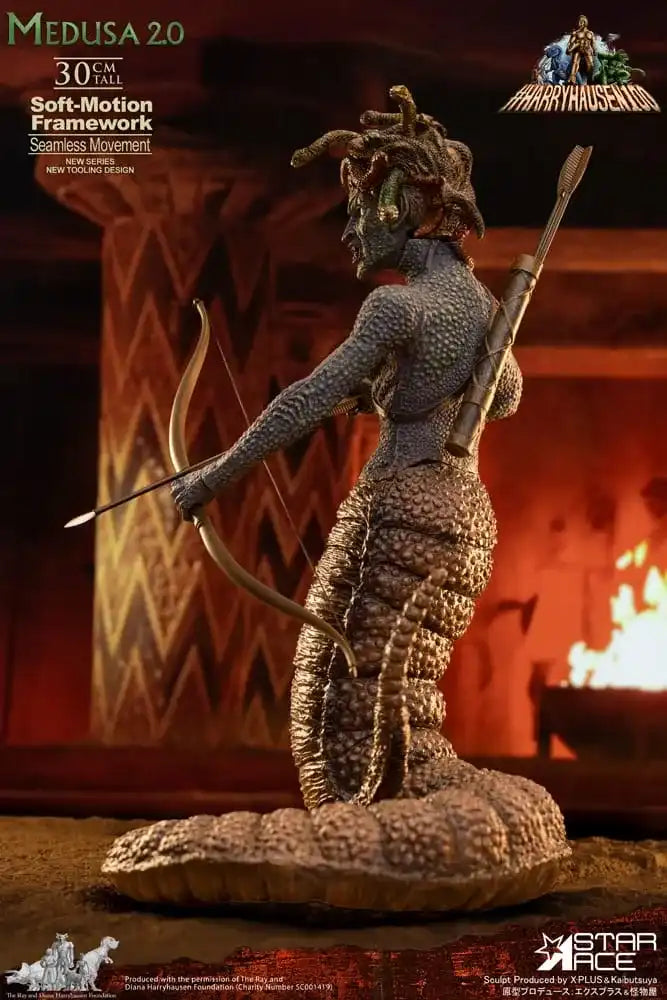 Ray Harryhausens Soft-Motion Series Statue Medusa 30 cm - Smalltinytoystore