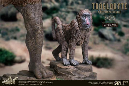 Ray Harryhausens Soft Vinyl Statue Troglodyte Deluxe Version 30 cm - Smalltinytoystore