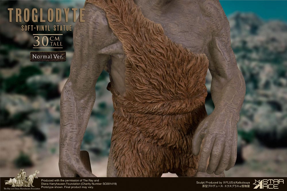 Ray Harryhausens Soft Vinyl Statue Troglodyte Normal Version 30 cm - Smalltinytoystore