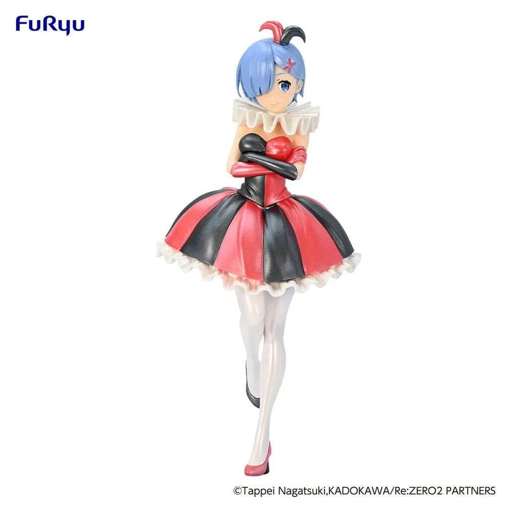 Re:ZERO SSS PVC Statue Rem in Circus Pearl Color Ver. 21 cm - Smalltinytoystore