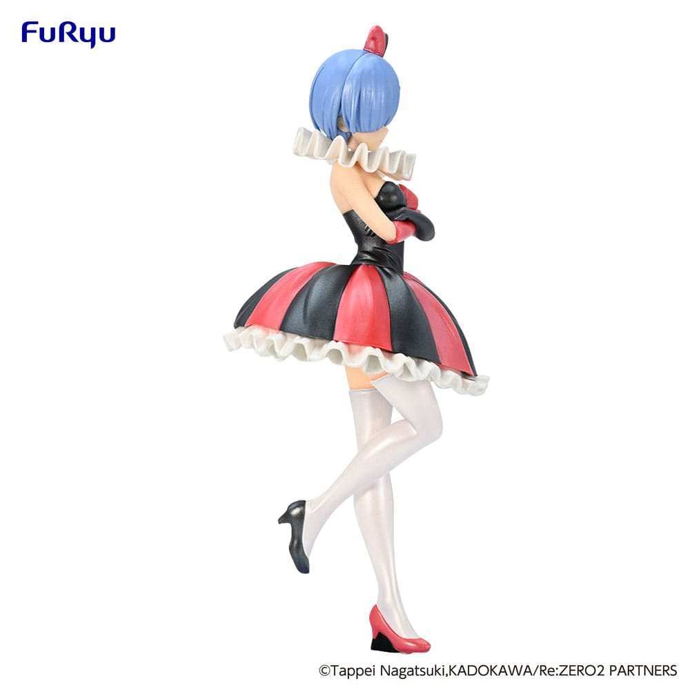 Re:ZERO SSS PVC Statue Rem in Circus Pearl Color Ver. 21 cm - Smalltinytoystore