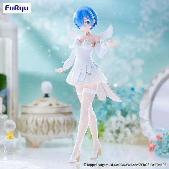 Re:Zero - Starting Life in Another World BiCute Pure PVC Statue Rem Little Wings 25 cm - Smalltinytoystore