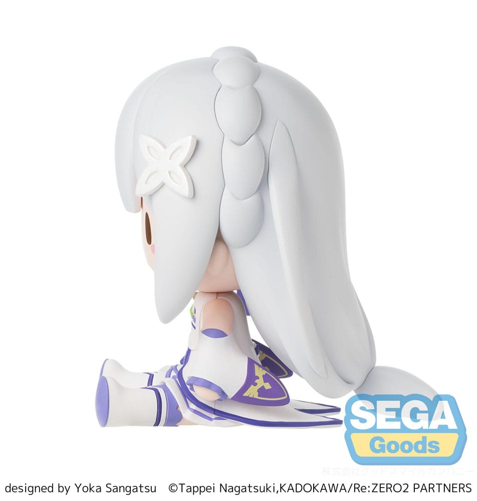 Re:Zero Starting Life in Another World Fuwa Petit Chibi Figur Emilia 8 cm - Smalltinytoystore