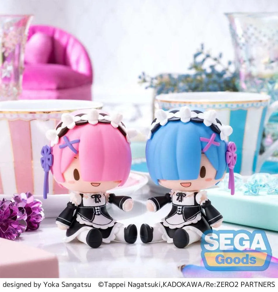 Re:Zero Starting Life in Another World Fuwa Petit Chibi Figur Rem 8 cm - Smalltinytoystore