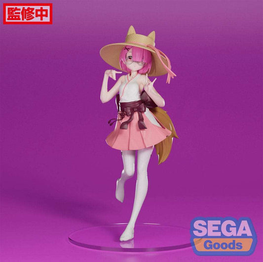 Re:Zero Starting Life in Another World Luminasta PVC Statue Ram Yelping Fox 18 cm - Smalltinytoystore