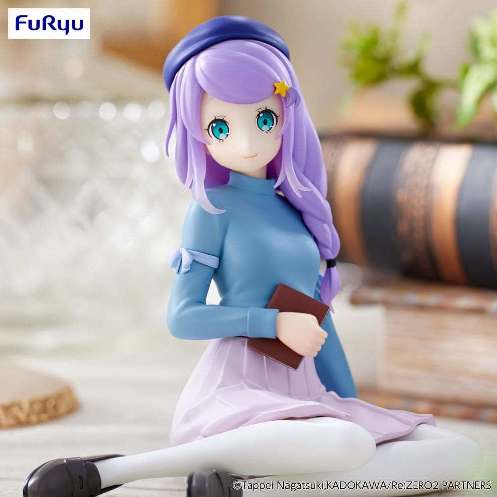 Re:Zero Starting Life in Another World Noodle Stopper PVC Statue Anastasia Book Girl Ver. 10 cm - Smalltinytoystore