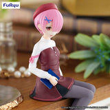 Re:Zero Starting Life in Another World Noodle Stopper PVC Statue Ram Book Girl Ver. 14 cm - Smalltinytoystore