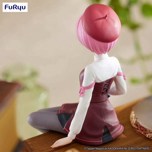 Re:Zero Starting Life in Another World Noodle Stopper PVC Statue Ram Book Girl Ver. 14 cm - Smalltinytoystore