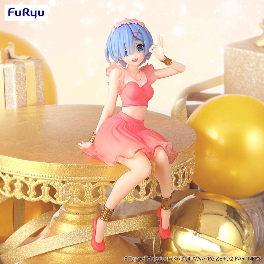 Re:Zero Starting Life in Another World Noodle Stopper PVC Statue Rem Twinkle Party Another Color Ver. 14 cm - Smalltinytoystore