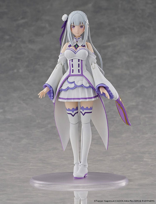 Re:Zero Starting Life in Another World Plastic Model Kit Emilia DX Ver. 16 cm - Smalltinytoystore