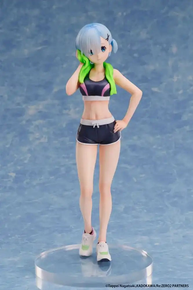 Re:Zero Starting Life in another World PVC Statue 1/7 Rem Sports Wear 23 cm - Smalltinytoystore