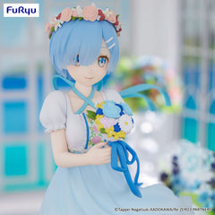 Re:Zero Starting Life in Another World Trio-Try-iT PVC Statue Rem Bridesmaid 21 cm - Smalltinytoystore