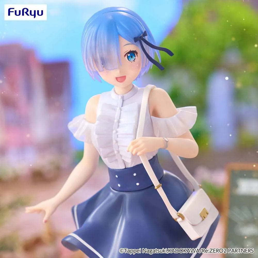 Re:Zero Starting Life in Another World Trio-Try-iT PVC Statue Rem Date Plan Ver. 21 cm - Smalltinytoystore