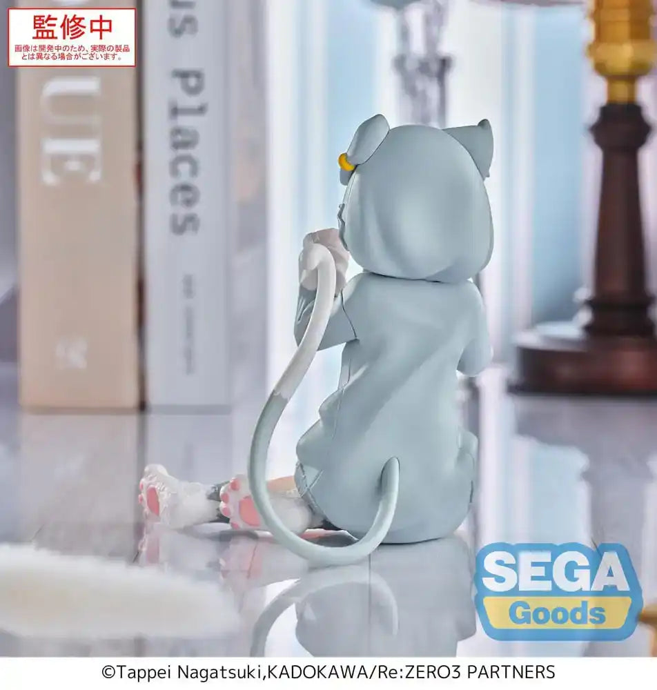 Re:Zero Starting Life in Another World Yumemirize PVC Statue Emilia Mofumofu Pack 11 cm - Smalltinytoystore