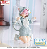 Re:Zero Starting Life in Another World Yumemirize PVC Statue Ram Mofumofu Pack 11 cm - Smalltinytoystore
